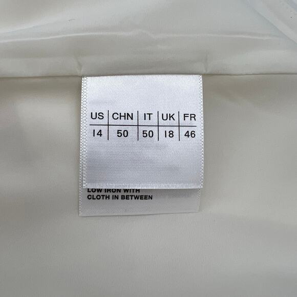 LAFAYETTE 148 NEW YORK Dress Pants Cloud Pleated Lined Lightweight Size 14 NEW - Picture 11 of 15